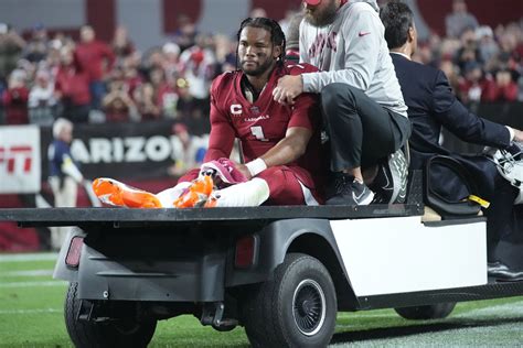 Kyler Murray injury update: Cardinals QB hurt on third snap of Patriots ...