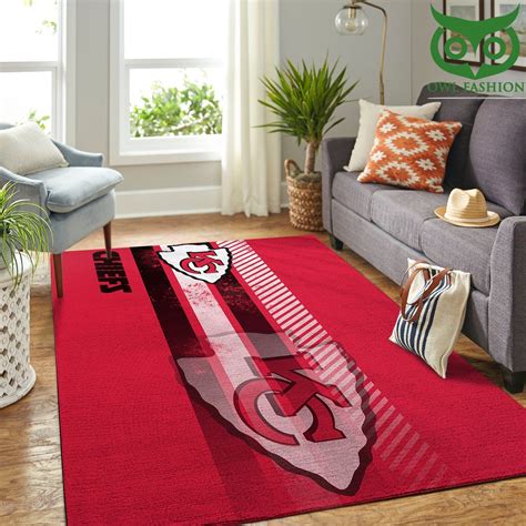 Kansas City Chiefs Nfl Team Logo Carpet Rug - HomeFavo