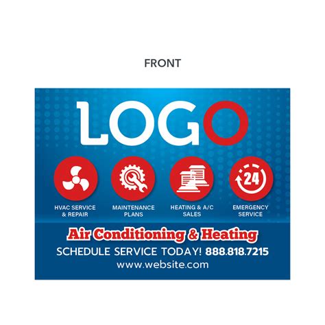 HVAC Maintenance Magnets - Design and Printed for You – Footbridge Marketing