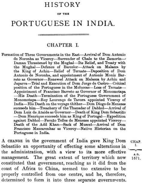 The Portuguese In India: Being A History of the Rise and Decline of Their Eastern Empire (Set of ...