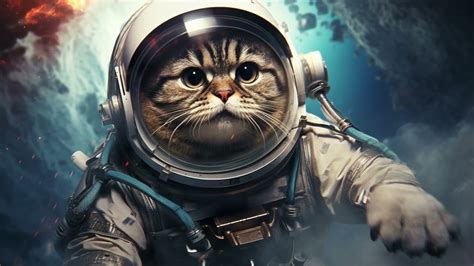 Cats as Astronauts - YouTube