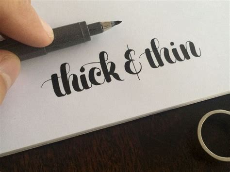 Thick & Thin by Matt Vergotis | Lettering | Pinterest | Lettering design, Fancy fonts ...