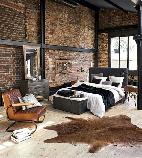 Pin by Chaz Alexander on Cool Bedroom | Industrial style bedroom, Industrial bedroom design ...