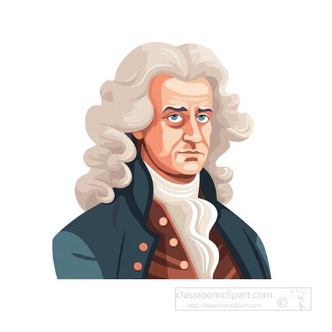 Isaac Newton Clipart