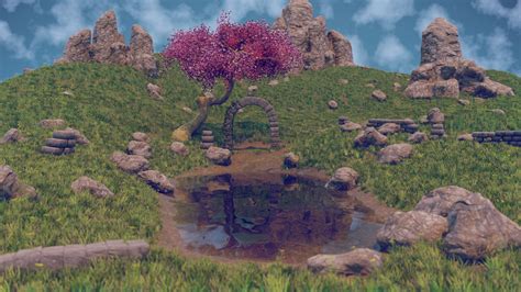 ArtStation - Grassy Meadow