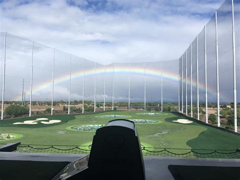 View from Top Golf Gilbert, AZ after the storms! : r/arizona