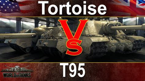 15 x Tortoise vs 15 x T95 - Kto wygra? - World of tanks - YouTube