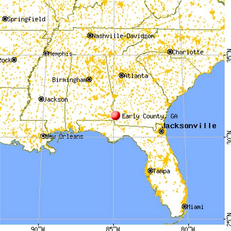 Early County, Georgia detailed profile - houses, real estate, cost of ...