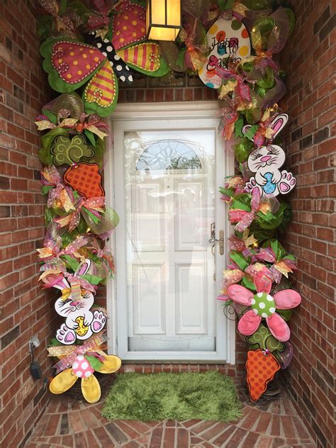 Easter Door Decorations | Diy easter decorations, Spring easter decor ...