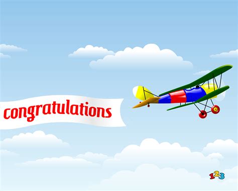 Congratulations eCards - send free eCards from 123cards.com