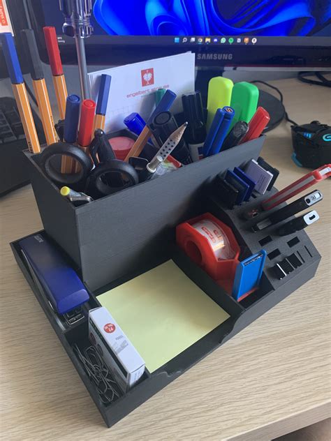 Desk Organizer by Jan Eric Baumann | Download free STL model ...