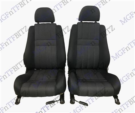 MG Black Leather Seats HBA001050PMA HCA000910PMA MGF / MG TF