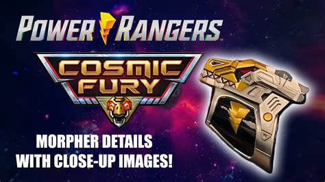 Power Rangers Cosmic Fury: New Vivid Morpher Details For The 30th ...