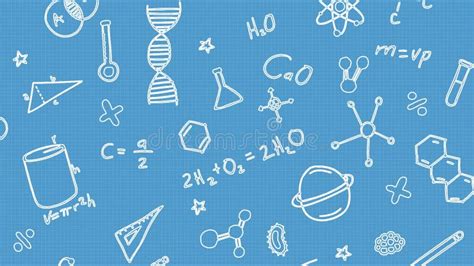 Chemistry Formulas and Structures Floating on a Chalkboard Stock Footage - Video of matte ...