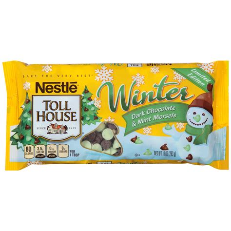 NESTLE TOLL HOUSE Winter Dark Chocolate & Mint Morsels 10 oz. Bag – Deal – BrickSeek