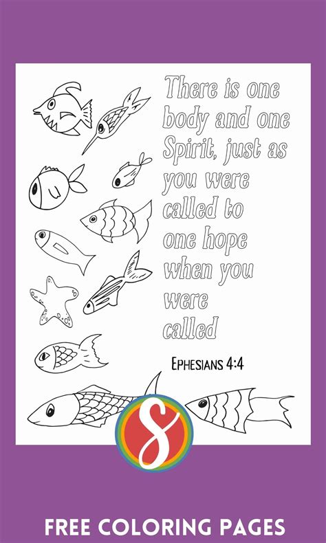 Free Ephesians Coloring Pages — Stevie Doodles