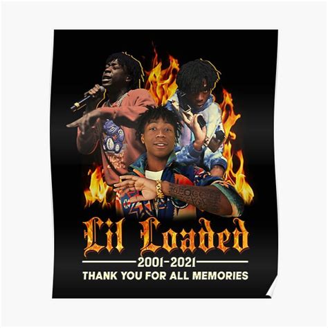 "Lil Loaded, RIP Lil Loaded" Poster by Yano43 | Redbubble