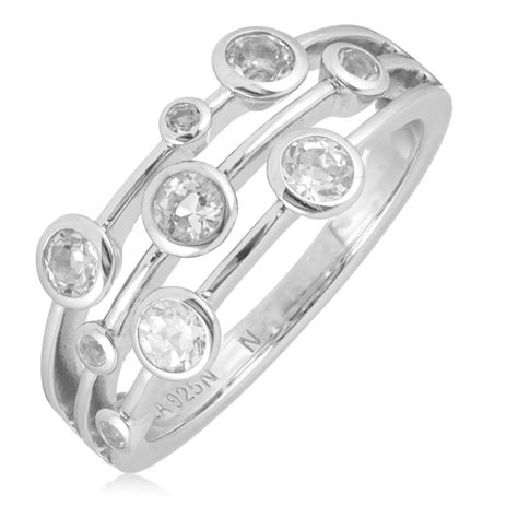 Hot Diamonds Tendor Statement Ring Sterling Silver - QVC UK