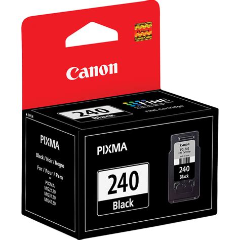 Canon PG-240 Black Ink Cartridge 5207B001 B&H Photo Video