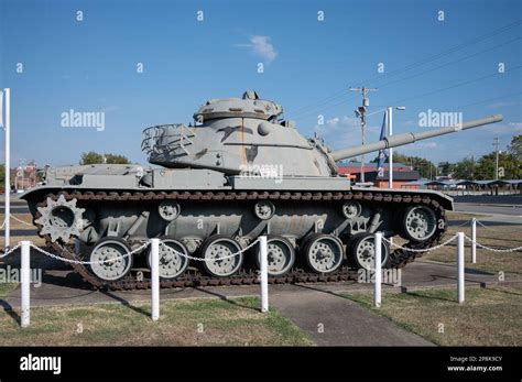 An old WWII M60 Patton tank from the Detroit Arsenal Tank Plant, Chrysler Stock Photo - Alamy