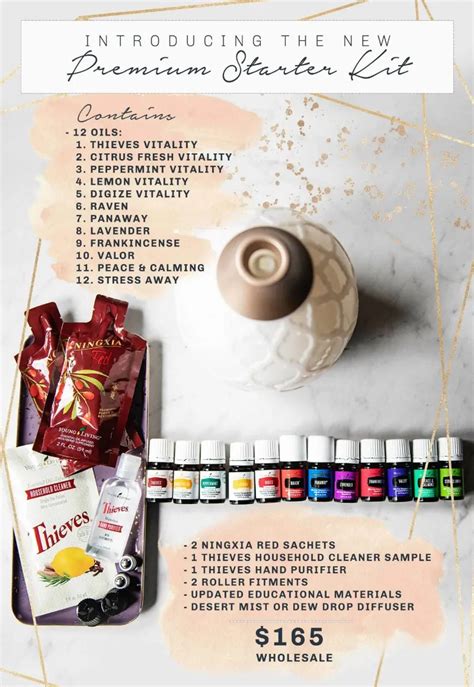 Get Your Young Living Starter Kit + get a $20 gift card + education pack.