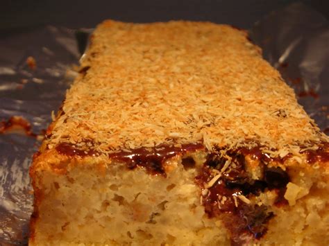 Easily Good Eats: Rice Pudding Cake with Coconut Shortbread Base Recipe