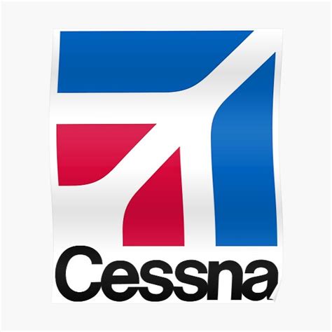 "Cessna Logo " Poster for Sale by isidrogaines | Redbubble