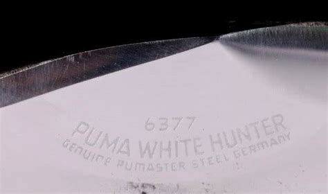 Puma White Hunter #6377 Pumaster 1967 Knife