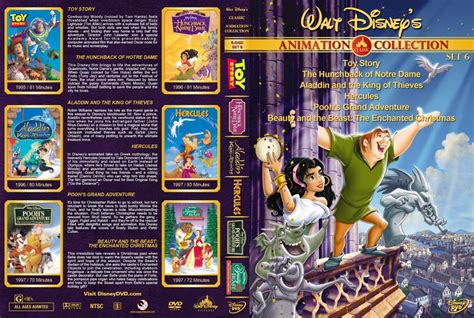 Walt Disney's Classic Animation Collection - Set 6 - Movie DVD Custom Covers - toy story, the ...