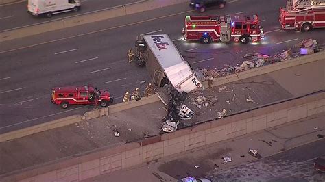 FedEx Truck Driver Killed in Crash on LBJ Freeway in North Dallas - Fort Worth news - NewsLocker