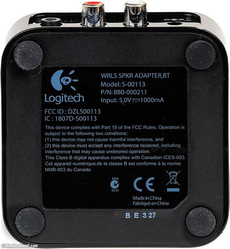 Logitech BlueTooth Speaker Adapter Review