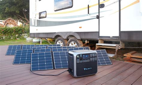 Bluetti AC200P Portable Solar Generator+3*120W Solar Panel