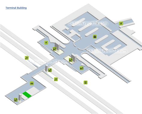 Dublin Airport Terminal 2 Map - Tourist Map Of English