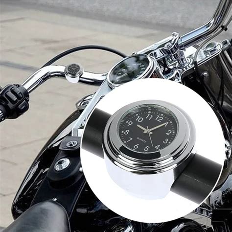 Universal Waterproof Motorcycle Handlebar Mount Clock Watch Durable ...