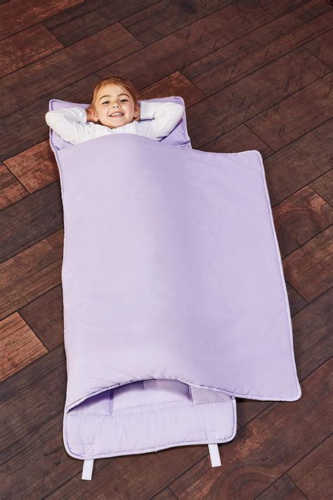 EVERYDAY KIDS Toddler Nap Mat with Removable Pillow - Lavender - Walmart.com - Walmart.com