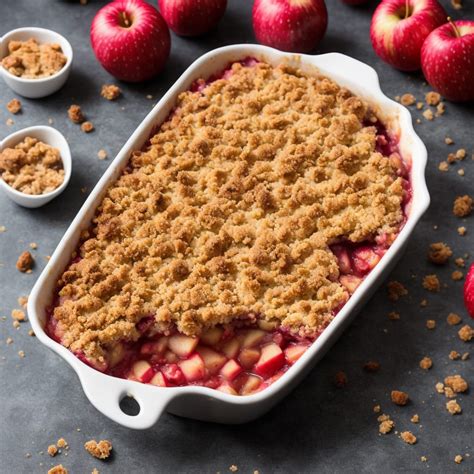 Rhubarb & Apple Crumble Recipe | Recipes.net