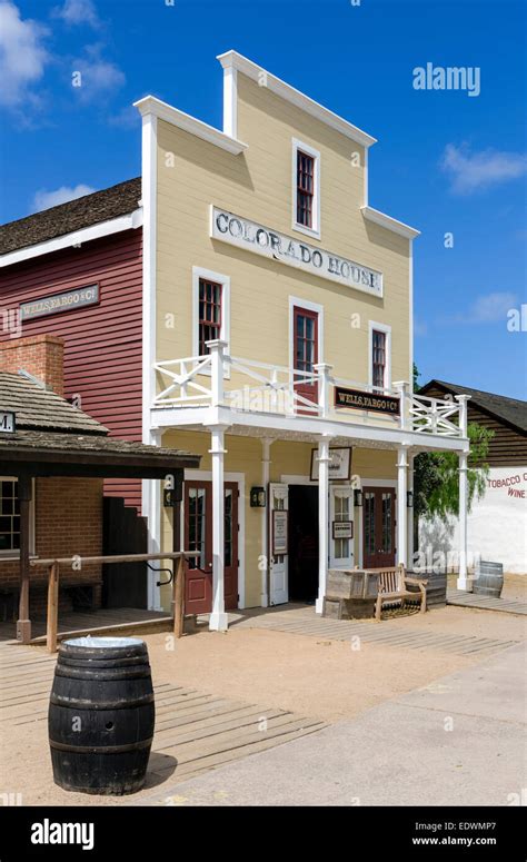 The Wells Fargo Museum in Historic Old Town San Diego, California, USA ...