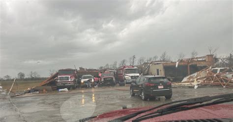 Fire station in small Tennessee town damaged by tornado | News | fox13memphis.com