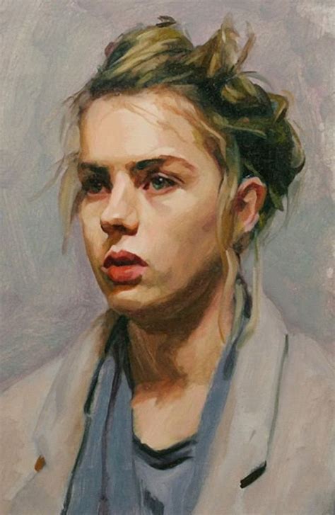 45 Beautiful Acrylic Portrait Paintings Ideas - Greenorc | Acrylic ...