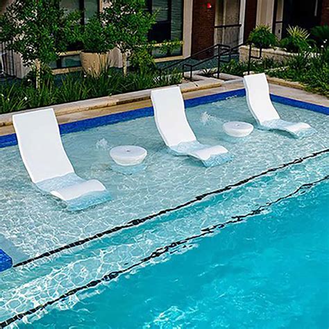 Ledge Lounger Signature Chaise Inside Pool & Sun Shelf, 49% OFF