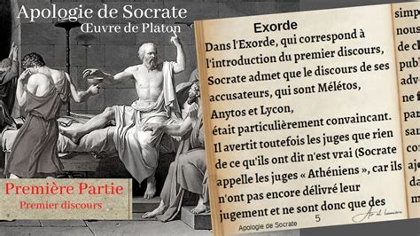 Apologie de Socrate par Platon, "le Premier discours" - (Partie 1) - YouTube