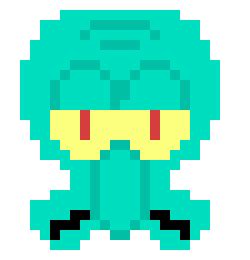 squidward | Pixel Art Maker