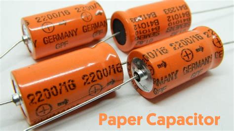 What is a Paper Capacitor | Construction of Paper Capacitor ...