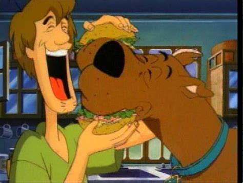 Scooby-Doo Photo: Scooby Doo Eating Hamburger | Scooby doo, Scooby, Shaggy and scooby