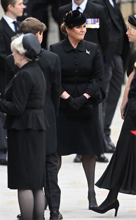 Sarah Ferguson, Duchess of York, Attends Queen Elizabeth's Funeral