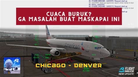 CUACA BURUK? MASKAPAI INI JAGONYA - Real Flight Simulator - YouTube