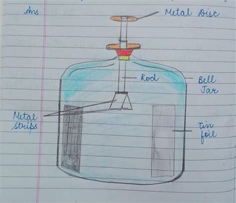 Draw A Well Labelled Diagram Of An Electroscope Describe How It Can Be ...