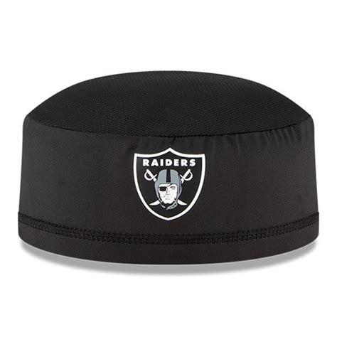 Men's Las Vegas Raiders New Era Black NFL Training Skully Cap