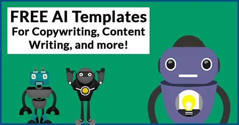 My Best AI Copywriting and Content Templates (Free)