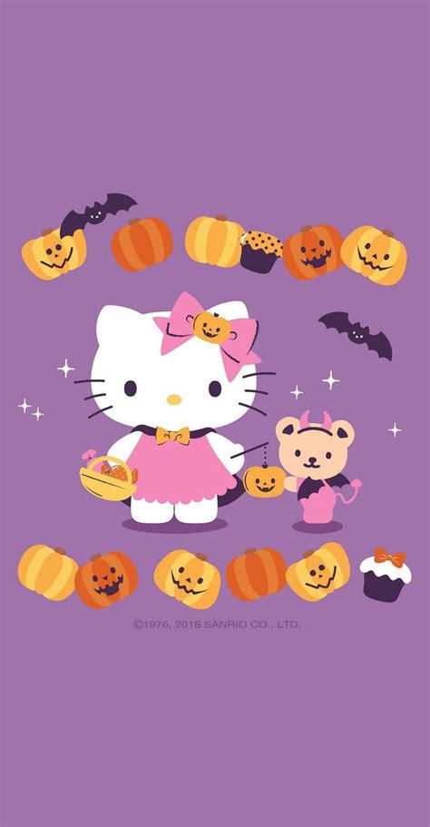 Cute Hello Kitty Halloween Wallpapers - Wallpaper Cave